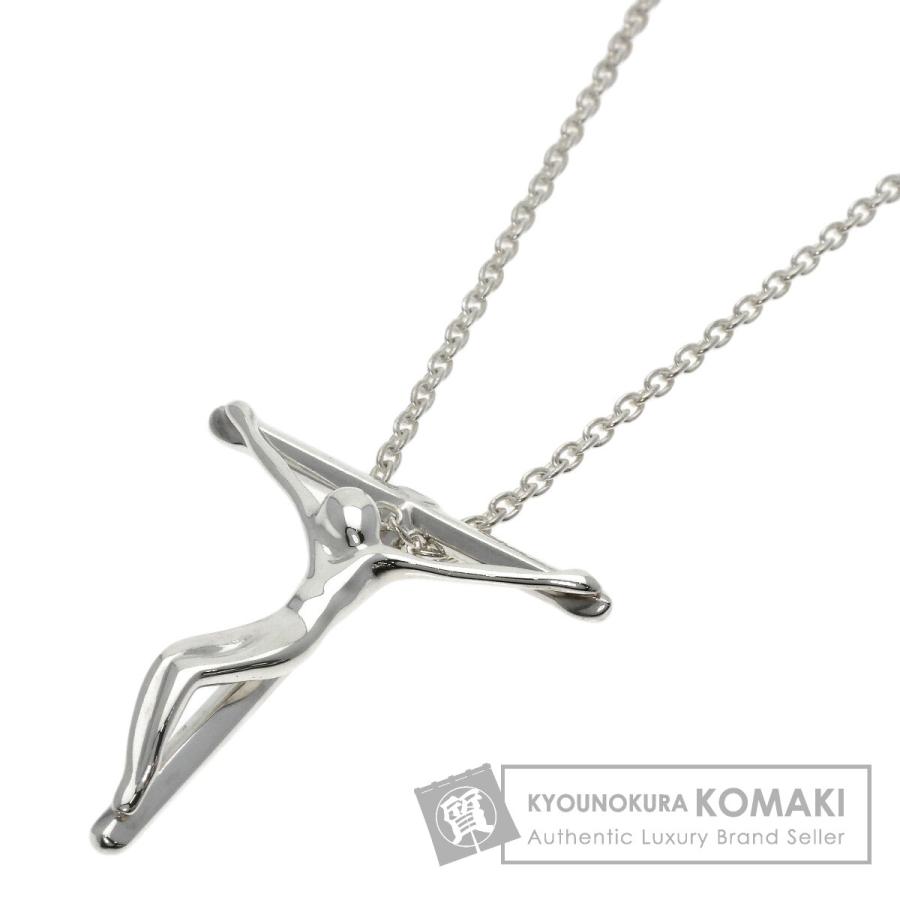 TIFFANY&Co.（ティファニー） ロザリオ クロス ネックレス シルバー