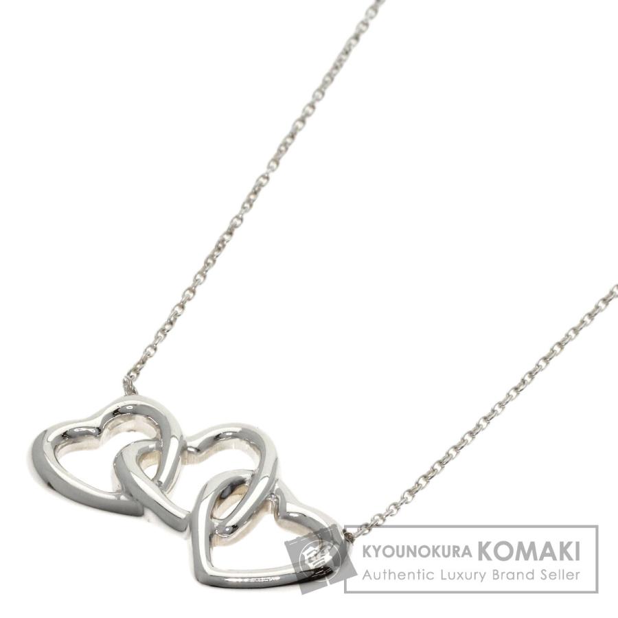 TIFFANY&Co.（ティファニー） トリプルハート ネックレス シルバー 