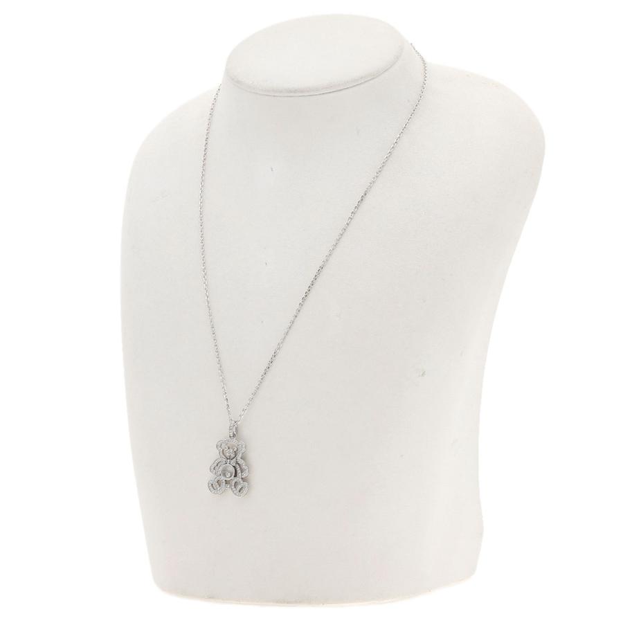 Chopard（ショパール） ハッピー ベア ダイヤモンド ネックレス K18 