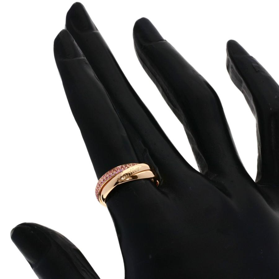 Cartier（カルティエ） トリニティ ピンクサファイア #49 リング・指輪