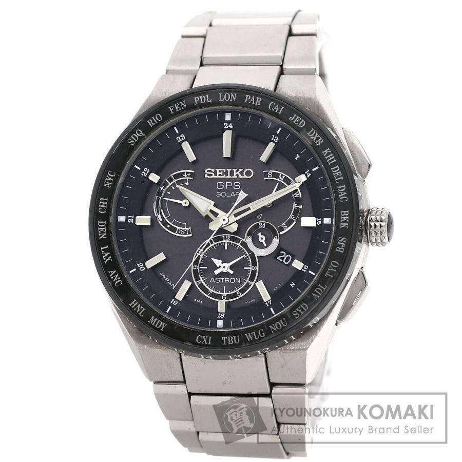 【美品】SEIKO アストロン SBXB045 8X53 GPSソーラー チタン SEIKO（セイコー） SBXB045 8X53-0AV0-2 アストロン 腕時計 チタン