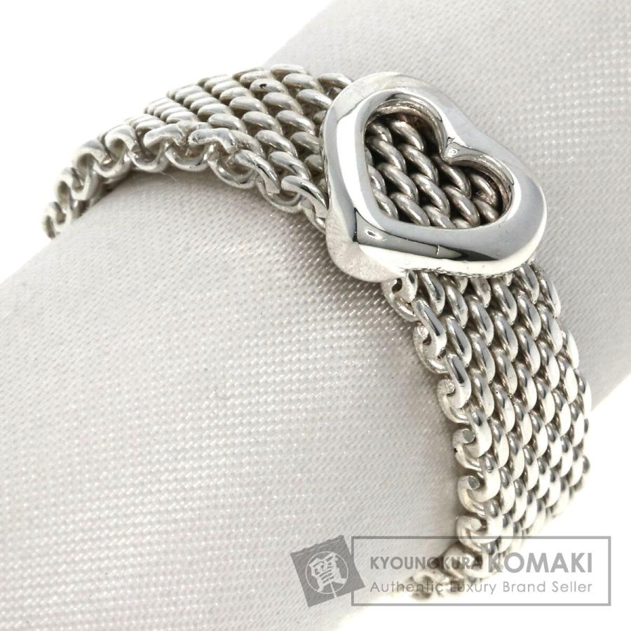 Tiffany ティファニー サマセット ハート シルバー 925 指輪 リング TIFFANY&Co.（ティファニー） サマセット ハート メッシュ リング