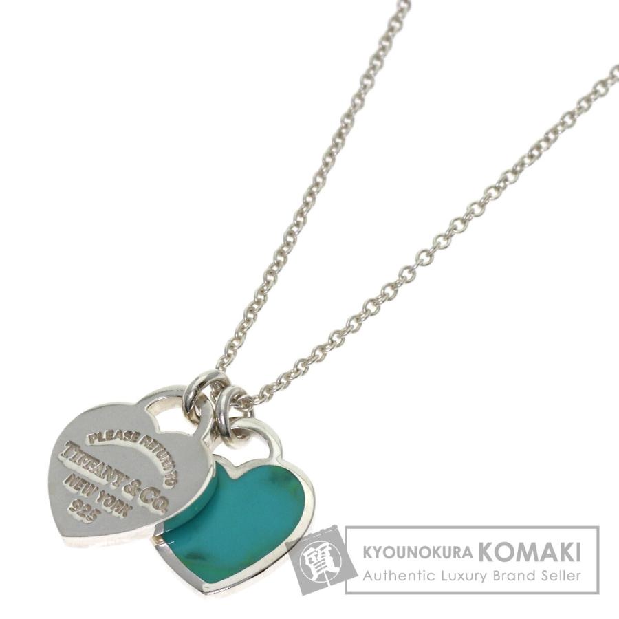 TIFFANY&Co.（ティファニー） ダブルハート エナメル ネックレス 