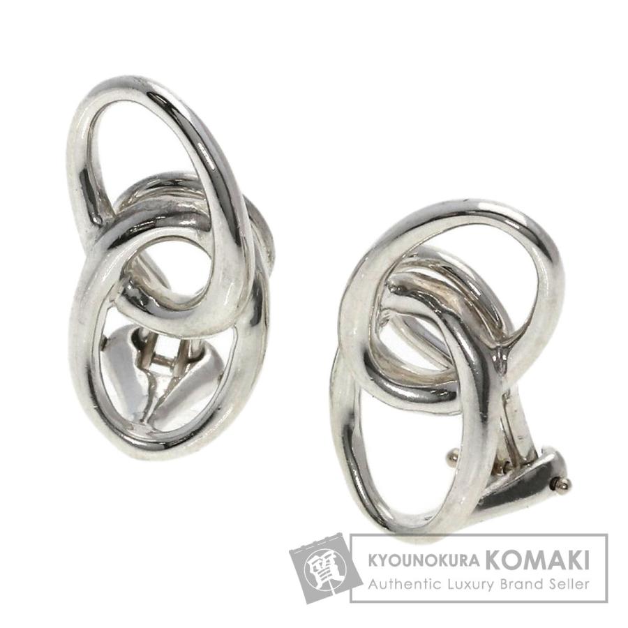 【美品】TIFFANY&Co. ダブル ループ イヤリング シルバー925 TIFFANY&Co.（ティファニー） ダブルループ イヤリング シルバー