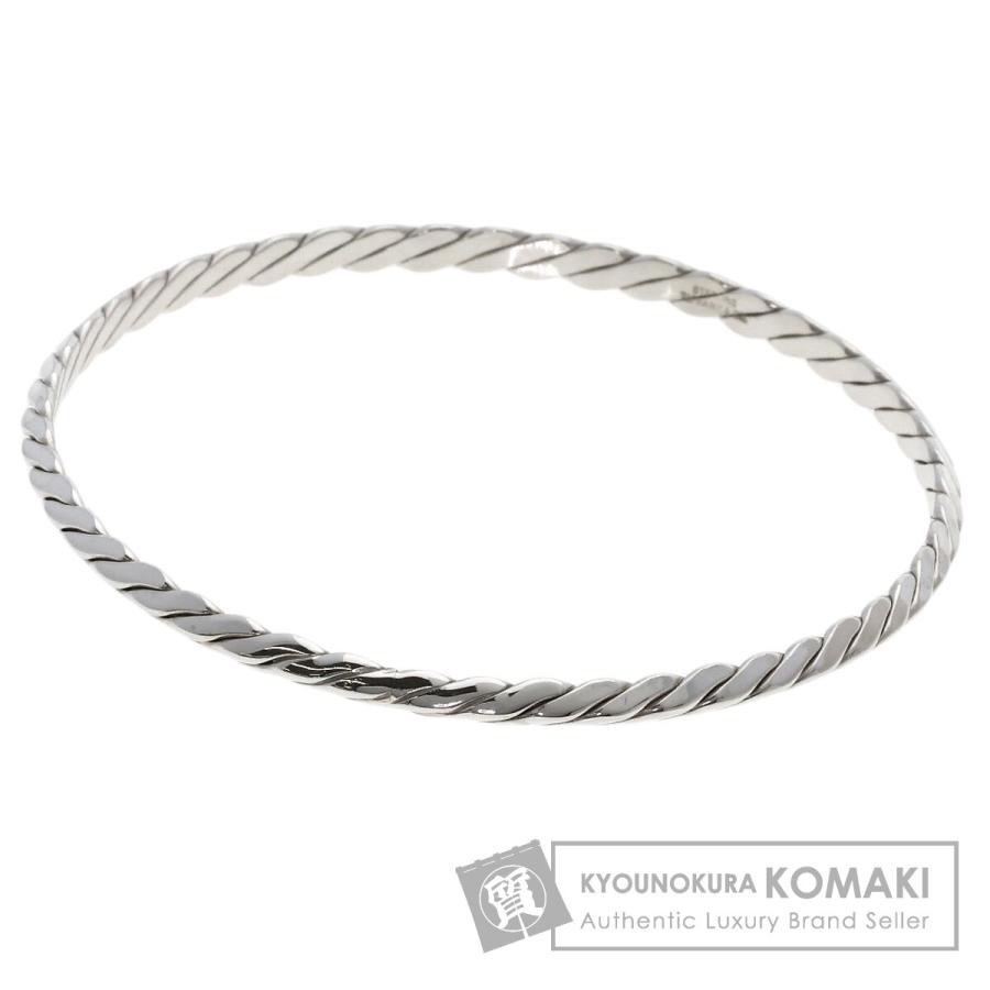 正規品Tiffany & Co. シルバー ツイストバングル TIFFANY&Co.（ティファニー） ツイスト バングル ブレスレット