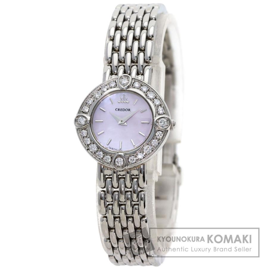 SEIKO（セイコー） 1E70-0CY0 クレドール シグノ ベゼル ダイヤモンド