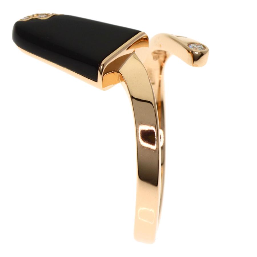BVLGARI（ブルガリ） ジェラーティ オニキス ダイヤモンド #54 リング