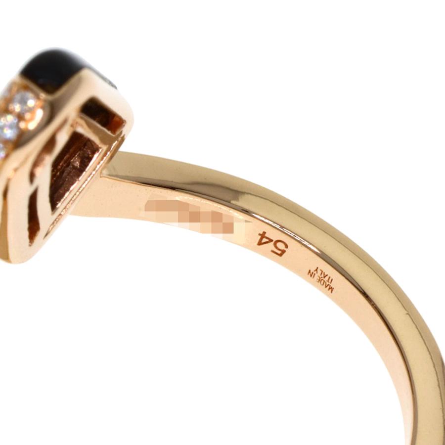 BVLGARI（ブルガリ） ジェラーティ オニキス ダイヤモンド #54 リング