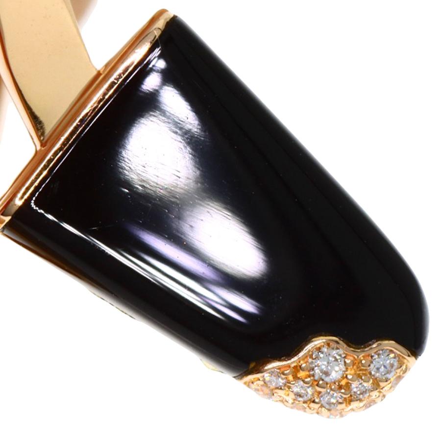BVLGARI（ブルガリ） ジェラーティ オニキス ダイヤモンド #54 リング