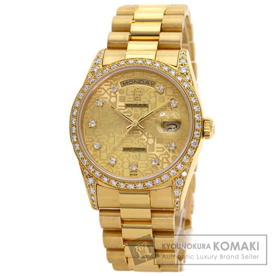 ROLEX（ロレックス） 18388G デイデイト ベゼル・ラグ ダイヤモンド