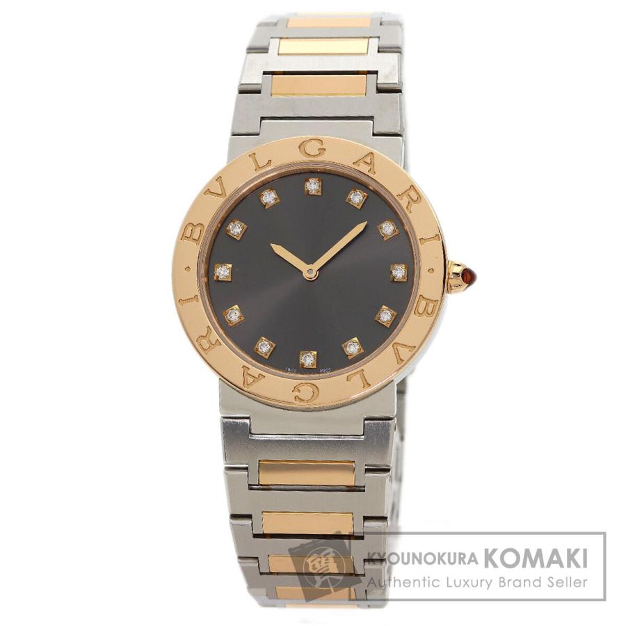 BVLGARI ブルガリ BBP33SG ブルガリブルガリ 腕時計 SS SSxK18PG メンズ [中古] BVLGARI（ブルガリ） BBP33SG ブルガリブルガリ 腕時計 ステンレス