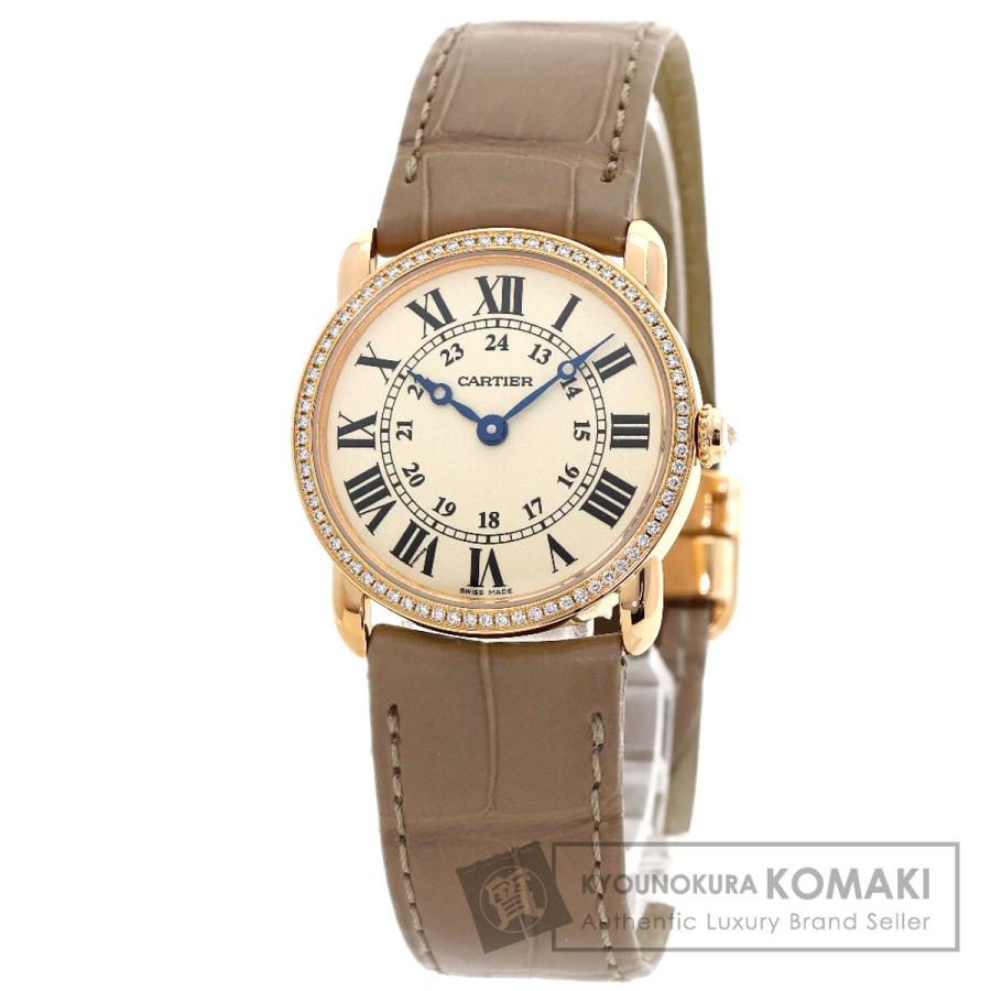 Cartier（カルティエ） WR000351 ロンドルイカルティエ SM 腕時計 K18 