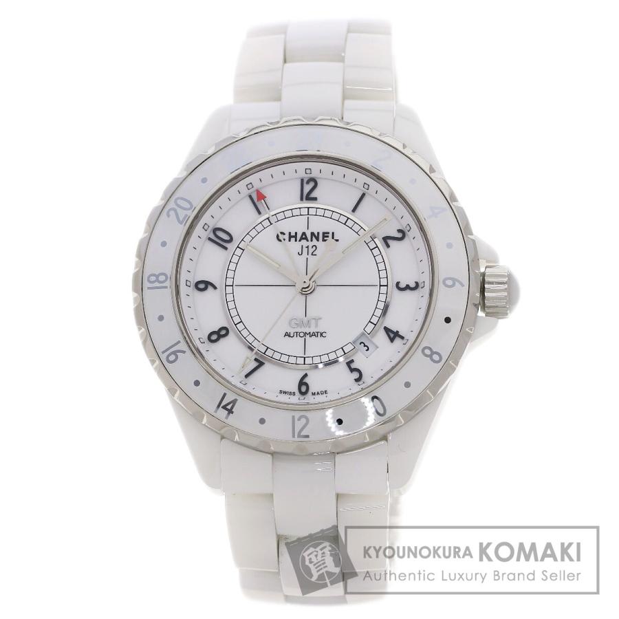 CHANEL シャネル H2126 J12 42mm GMT 腕時計 セラミック セラミック メンズ [中古] CHANEL（シャネル） H2126 J12 42mm GMT 腕時計 セラミック セラミック