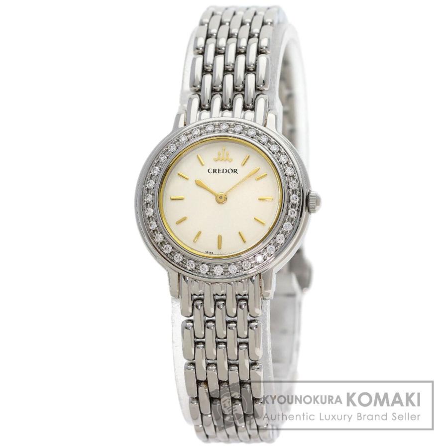 SEIKO（セイコー） 1E70-0AW0 クレドール ダイヤモンドベゼル 腕時計