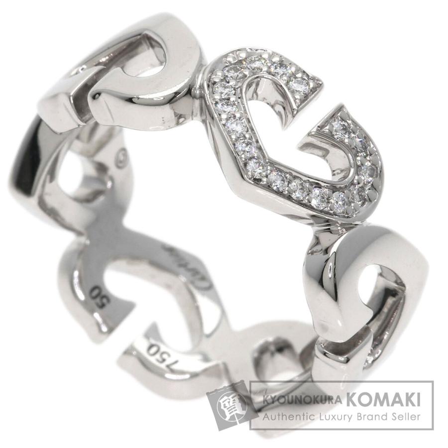 Cartier（カルティエ） Cハート ダイヤモンド #50 リング・指輪 K18 