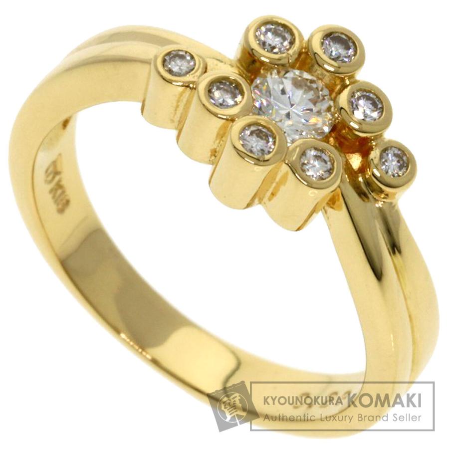 TASAKI タサキ パール 真珠 ダイヤモンド リング・指輪 K18イエロー 