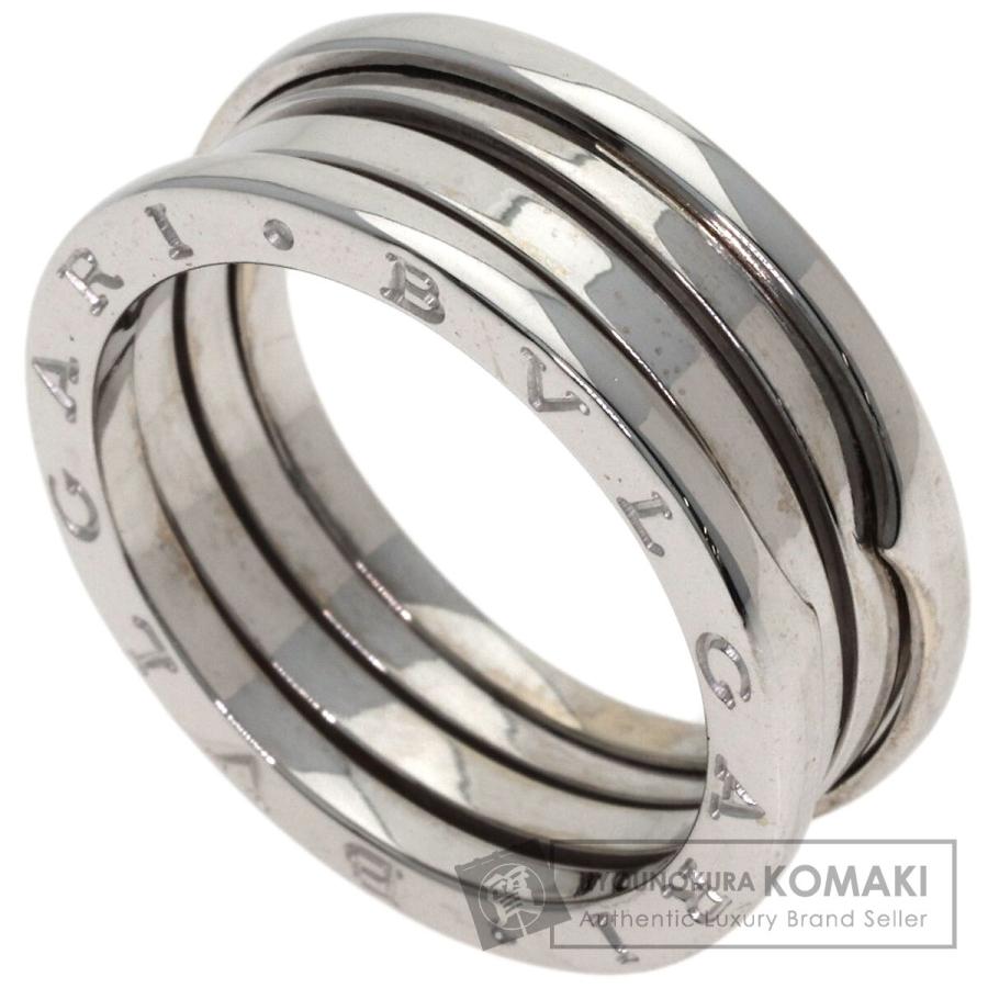 BVLGARI ブルガリ B-zero1 ビーゼロワン 3バンド #63 リング・指輪 K18WG メンズ [中古] BVLGARI（ブルガリ） B-zero1 ビーゼロワン 3バンド #63 リング・指輪