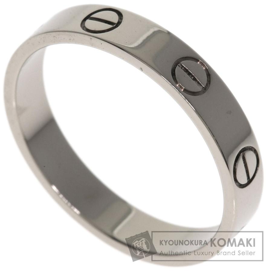 Cartier（カルティエ） ミニ ラブリング #54 リング・指輪 K18ホワイト