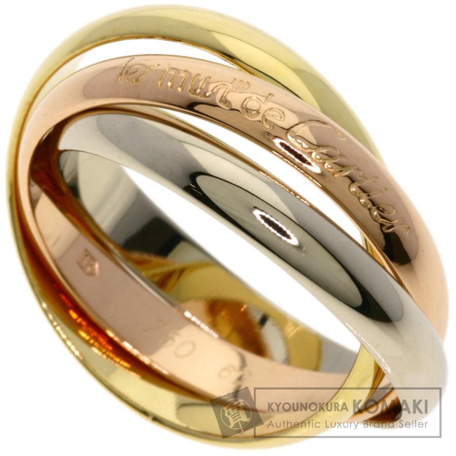 Cartier（カルティエ） トリニティ #60 リング・指輪 K18イエロー 