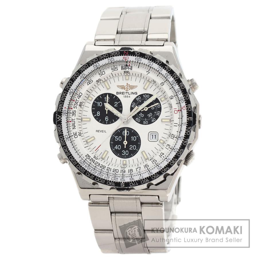 BREITLING ブライトリング A59028 ジュピター パイロット 腕時計 SS SS メンズ [中古] ブライトリング（BREITLING） A59028 ジュピター パイロット 腕時計