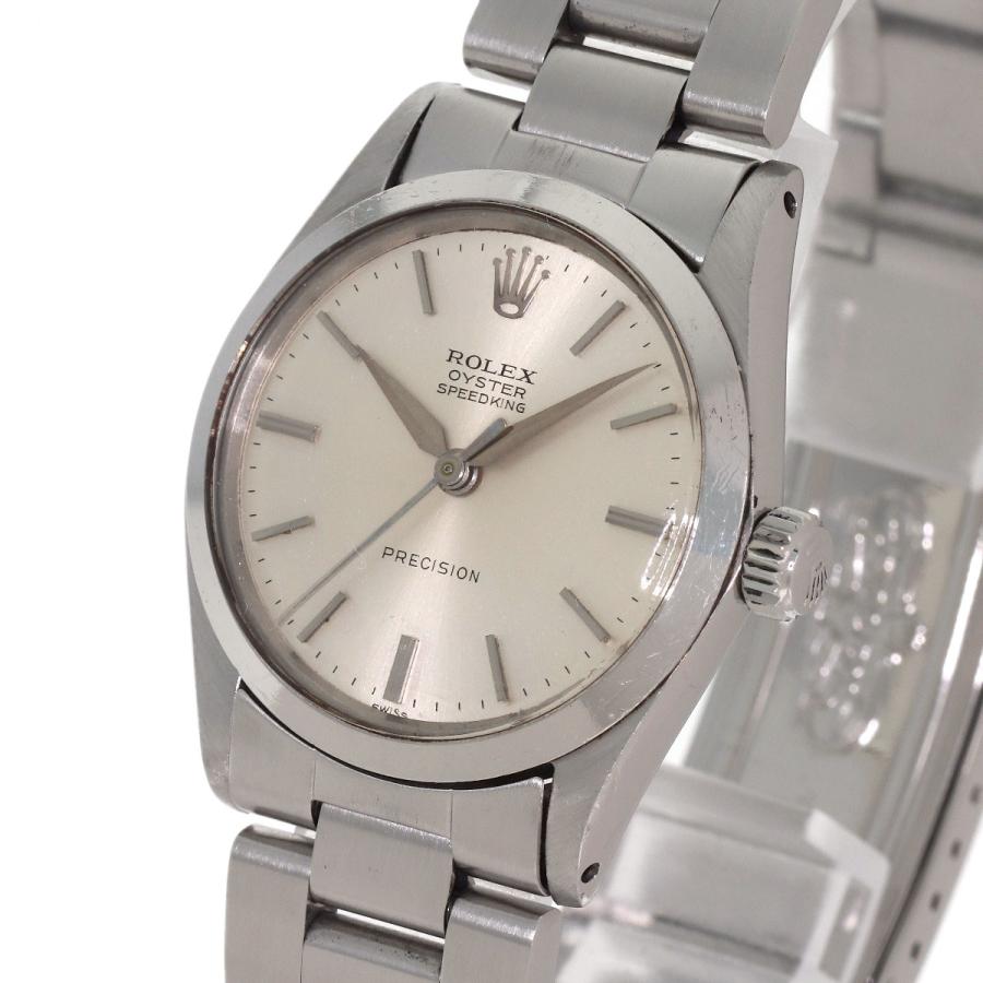 ROLEX ロレックス 6430 オイスター スピードキング 1985年製 ヴィンテージ 腕時計 SS SS ボーイズ [中古] ROLEX（ロレックス） 6430 オイスター スピードキング 1985年製