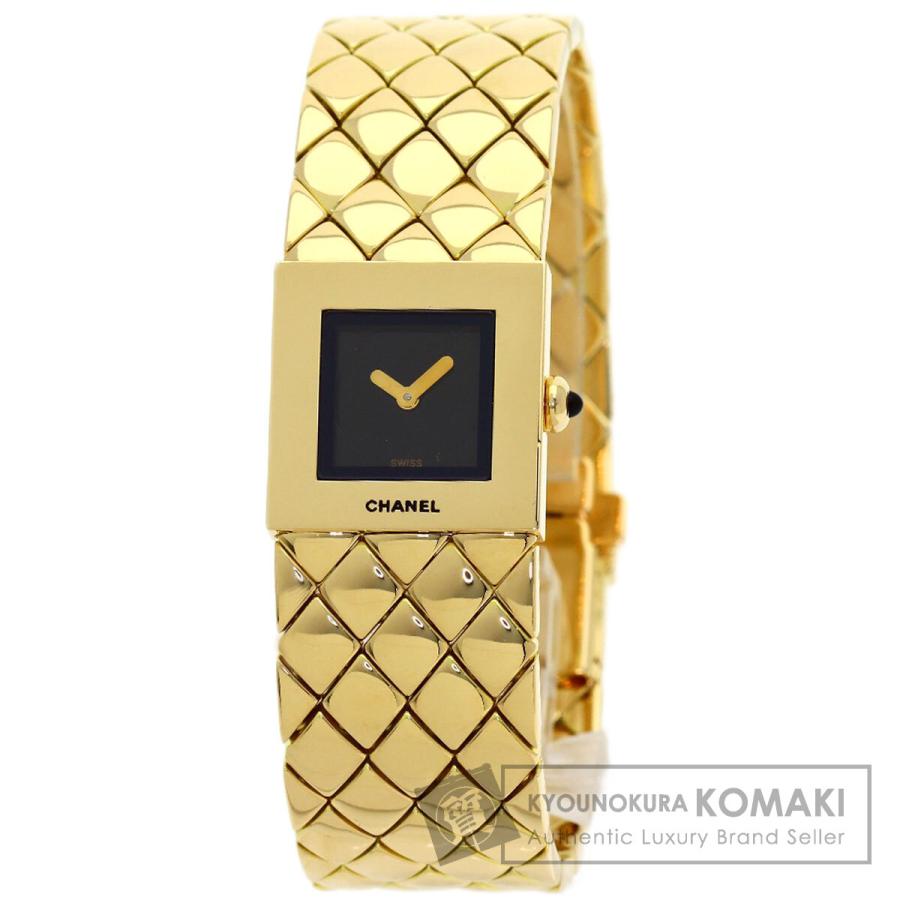 CHANEL（シャネル） マトラッセ 腕時計 K18イエローゴールド K18YG