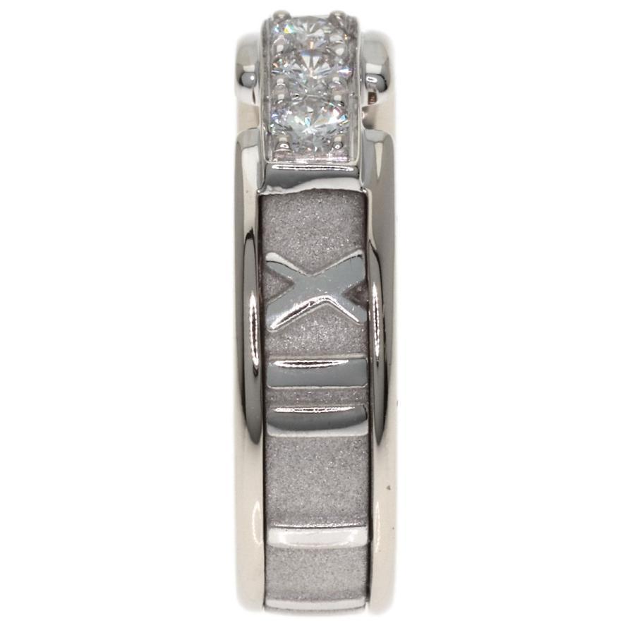 TIFFANY&Co. ティファニー アトラス 3P ダイヤモンド リング・指輪 K18ホワイトゴールド レディース 中古_2