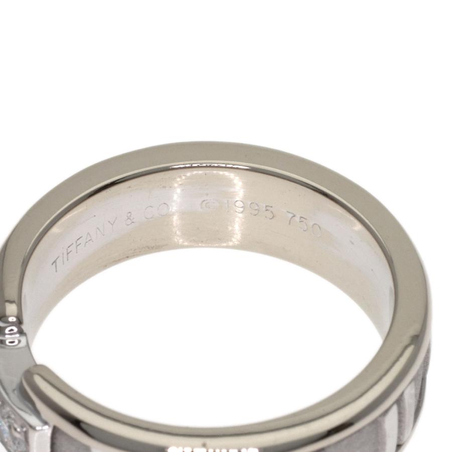 TIFFANY&Co. ティファニー アトラス 3P ダイヤモンド リング・指輪 K18ホワイトゴールド レディース 中古_4