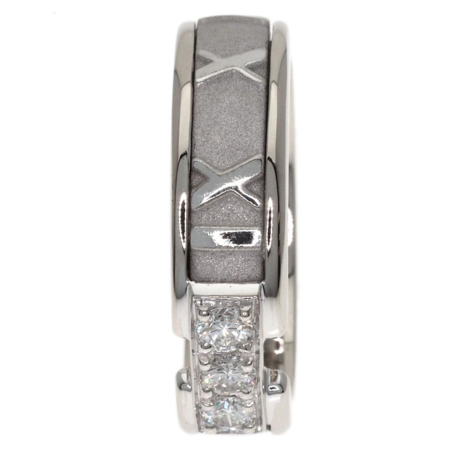 TIFFANY&Co. ティファニー アトラス 3P ダイヤモンド リング・指輪 K18ホワイトゴールド レディース 中古_7