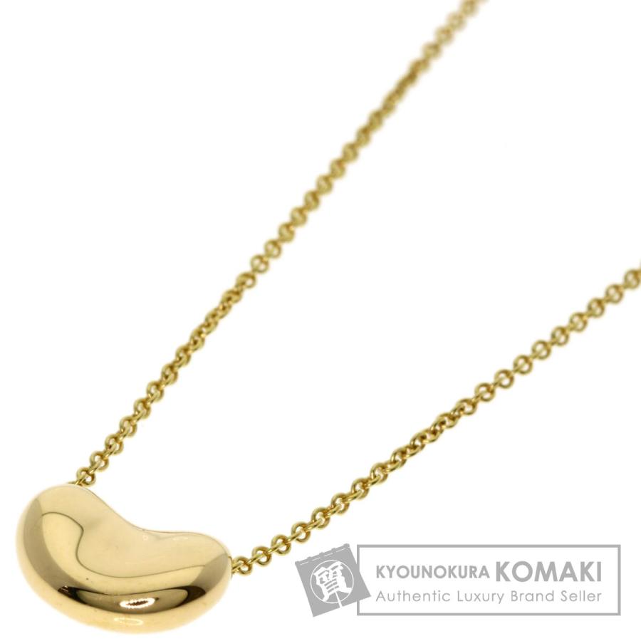 TIFFANY&Co.（ティファニー） ビーン ネックレス K18イエローゴールド 
