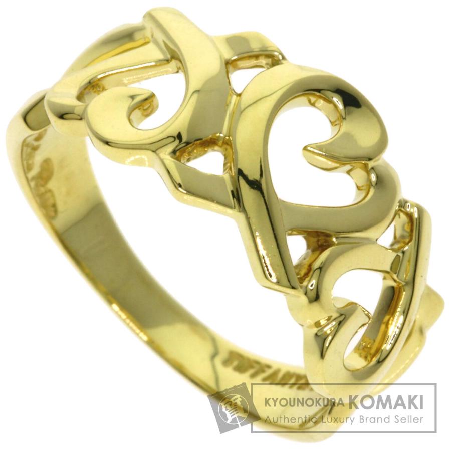 Tiffany & Co. ラビングハートトリプルリング K18 TIFFANY&Co.（ティファニー） トリプル ラビングハート リング・指輪