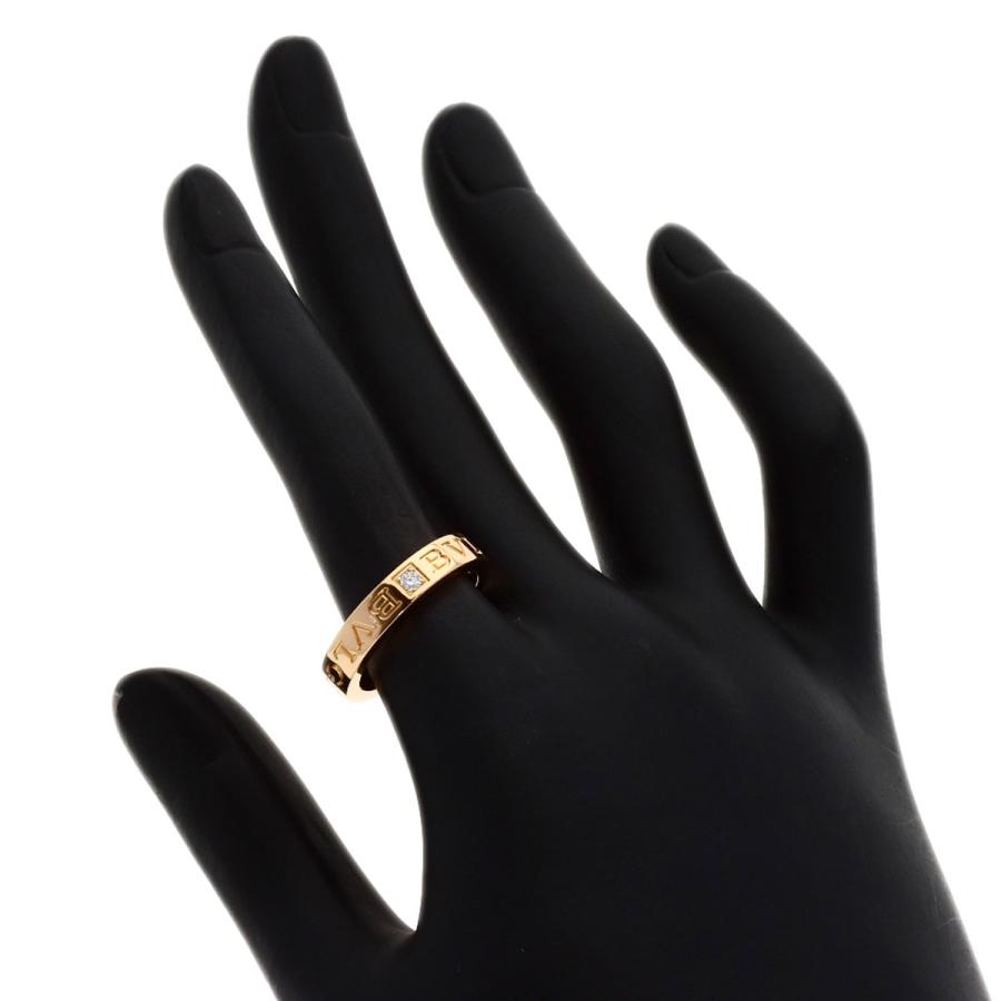 BVLGARI（ブルガリ） ダブル ロゴ ダイヤモンド リング・指輪 K18 