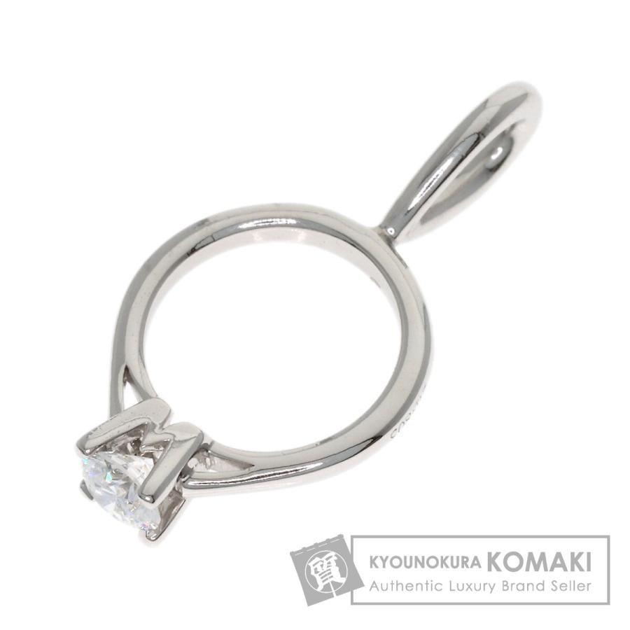 HARRY WINSTON ハリーウィンストン HWリング ダイヤモンド ペンダント 