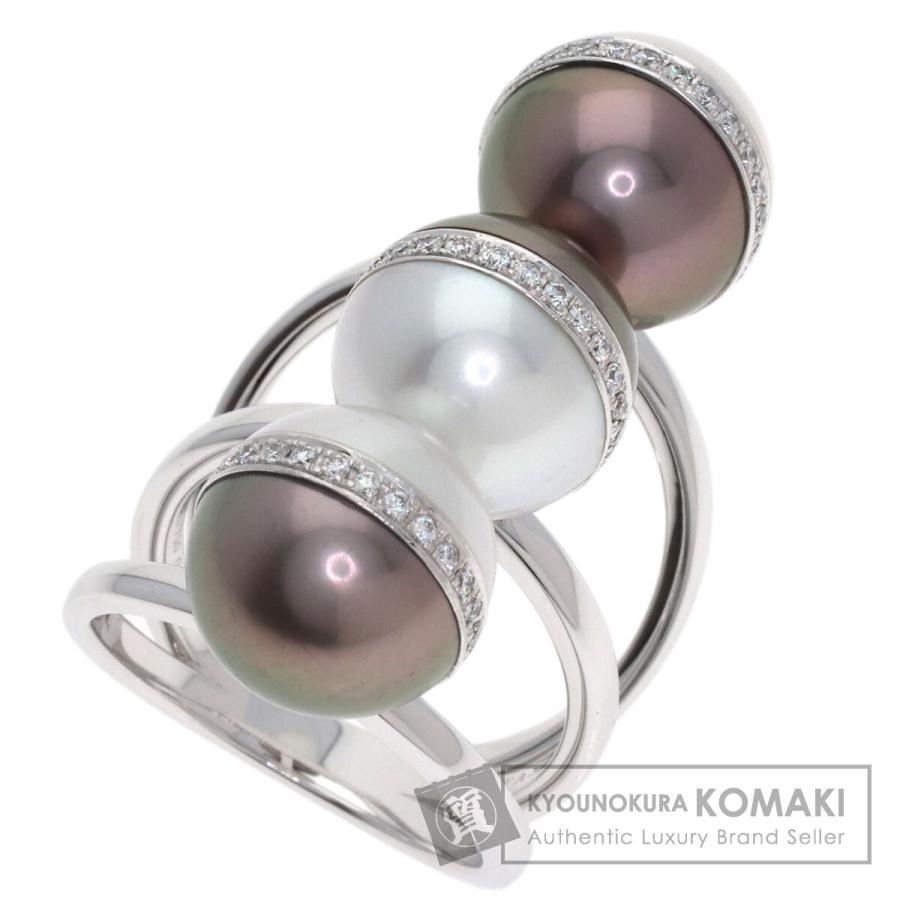 TASAKI タサキ バランス ユナイト パール 真珠 ダイヤモンド リング