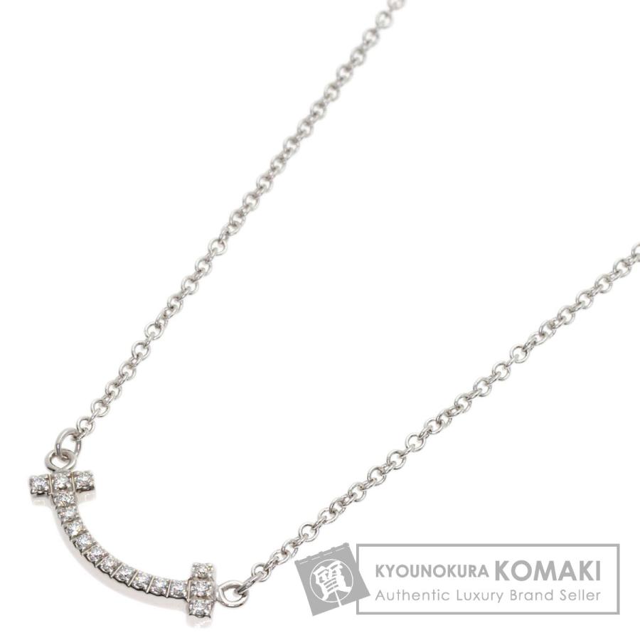 TIFFANY&Co.（ティファニー） Tスマイル ミニ ダイヤモンド ネックレス