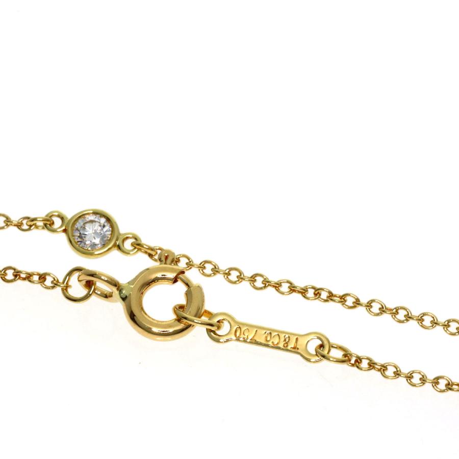 ティファニー バイザヤード ブレスレット 3p ダイヤ　イエローゴールド TIFFANY&Co.（ティファニー） バイザヤード 3P ダイヤモンド
