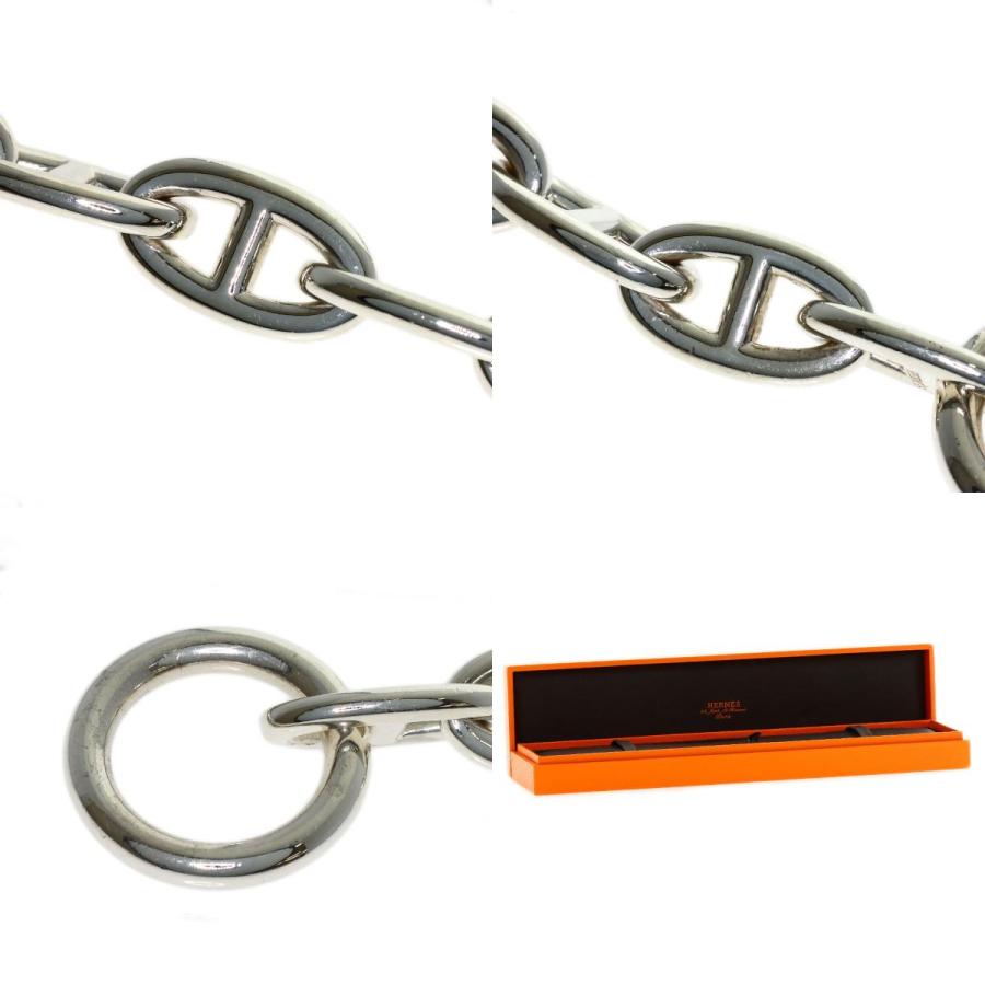 未使用　HERMESシェーヌダンクル GM15コマ HERMES（エルメス） シェーヌダンクル GM 15コマ ブレスレット
