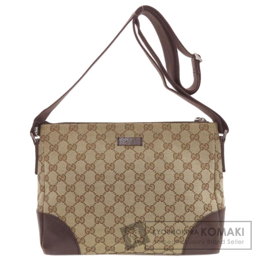 GUCCI グッチ 114273 GGキャンバス ショルダーバッグ キャンバス レディース [中古] GUCCI（グッチ） 114273 GGキャンバス ショルダーバッグ キャンバス