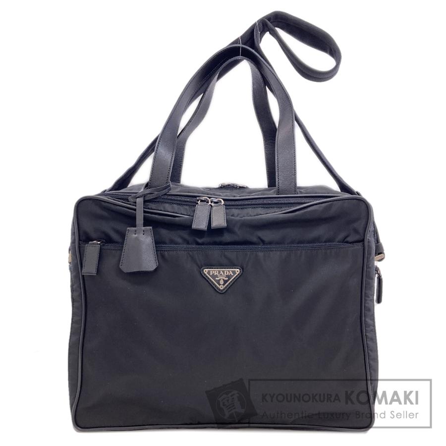 美品 PRADA ビジネスバッグ ブラック ナイロン メタルロゴ 高級感 プラダ 楽天市場】【超美品】 プラダ ビジネスバッグ ナイロン サフィアーノ
