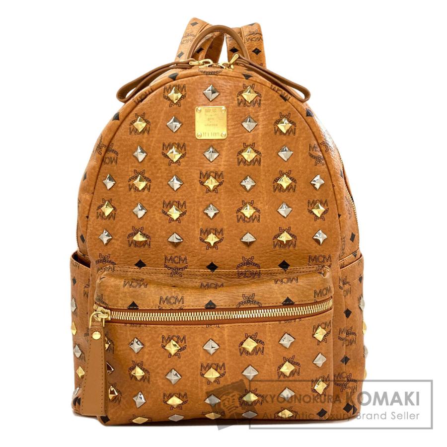 MCM エムシーエム ロゴ リュック・デイパック PVC レディース 中古 