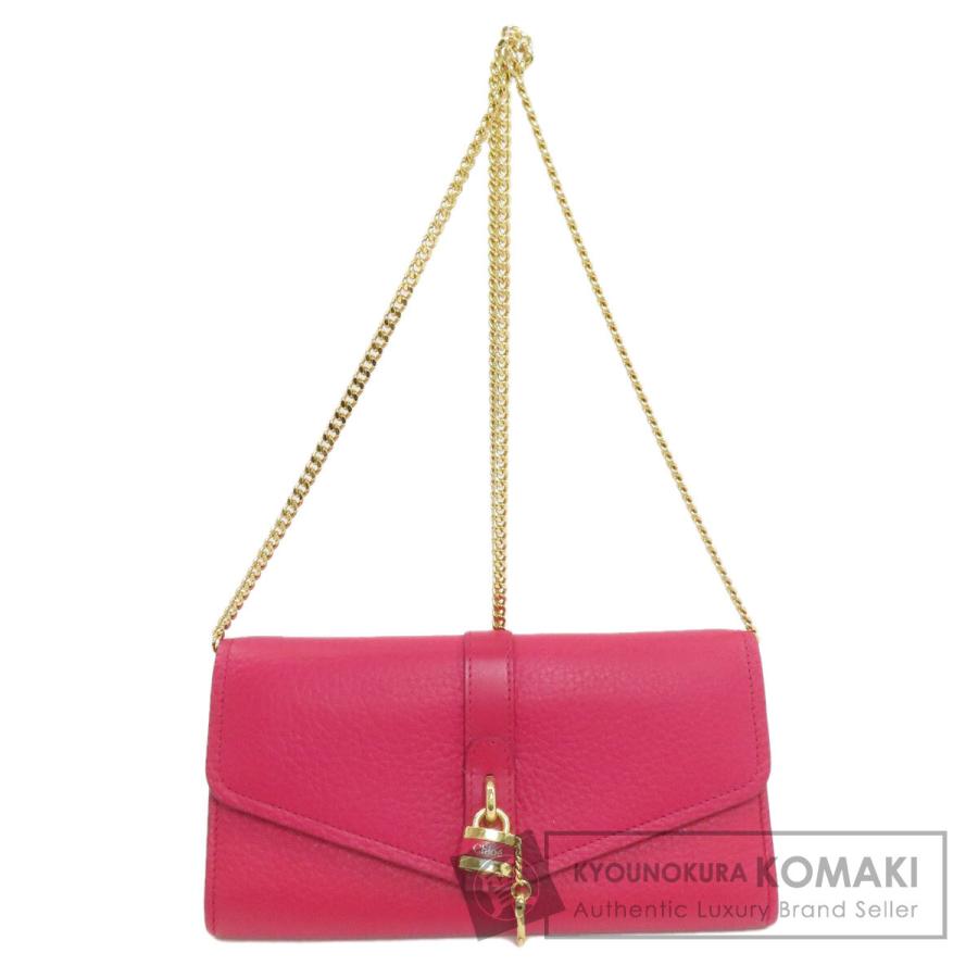 Chloe（クロエ） ショルダーウォレット カデナモチーフ 長財布（小銭