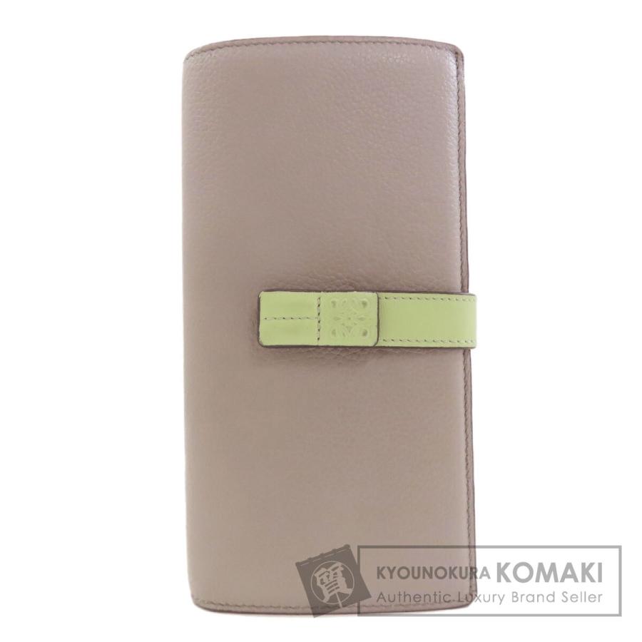 LOEWE（ロエベ） アナグラム ラージバーティカルウォレット 長財布 