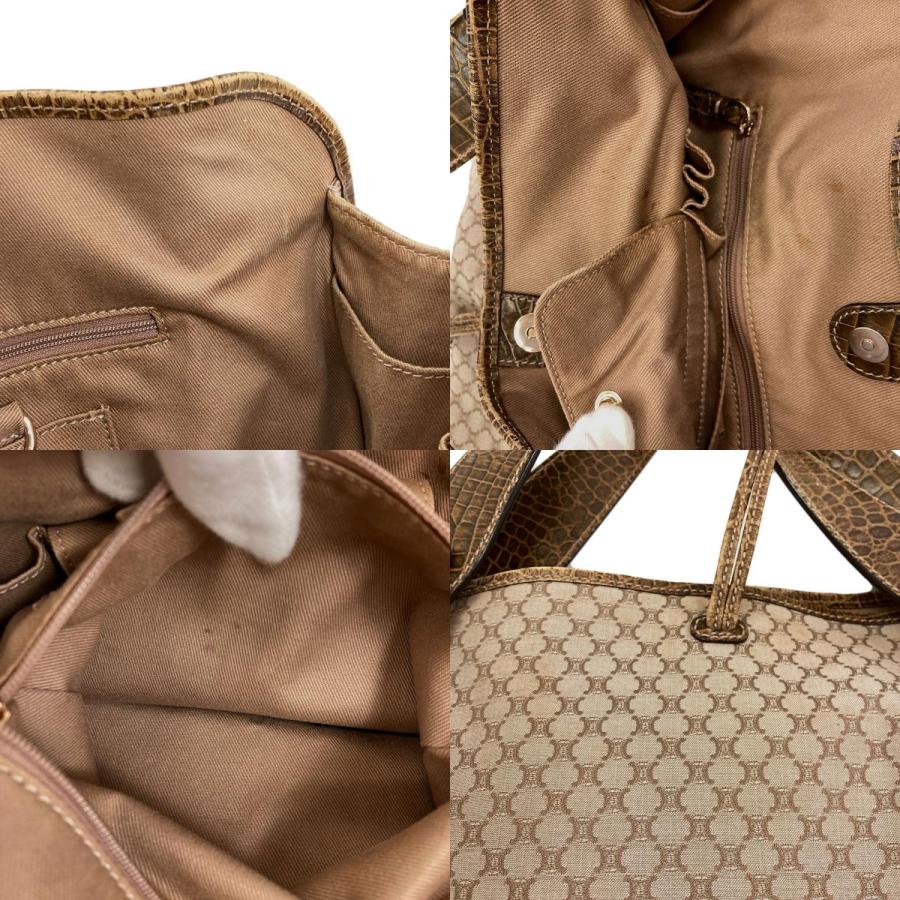 CELINE（セリーヌ） マカダム柄 トートバッグ キャンバス レディース