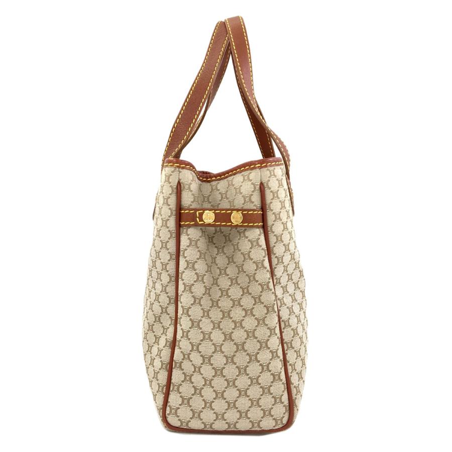 CELINE マカダム柄 ハンドバッグ CELINE（セリーヌ） マカダム柄 ハンドバッグ キャンバス レディース
