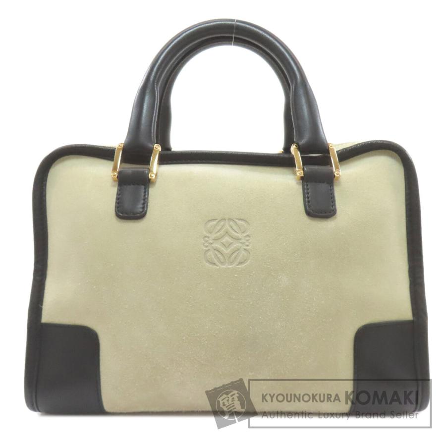 LOEWE（ロエベ） アマソナ ハンドバッグ スウェード レディース 中古