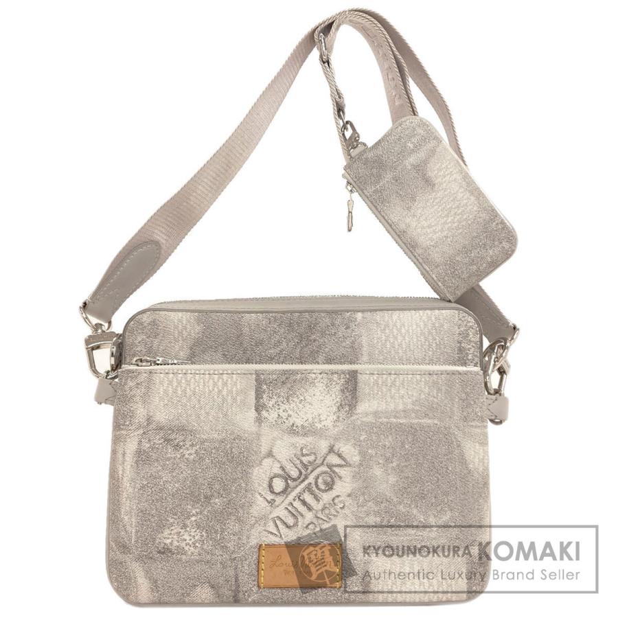 LOUIS VUITTON ルイヴィトン N50068 トリオメッセンジャー ショルダーバッグ ダミエソルト メンズ [中古] LOUIS VUITTON（ルイ・ヴィトン） N50068 トリオメッセンジャー