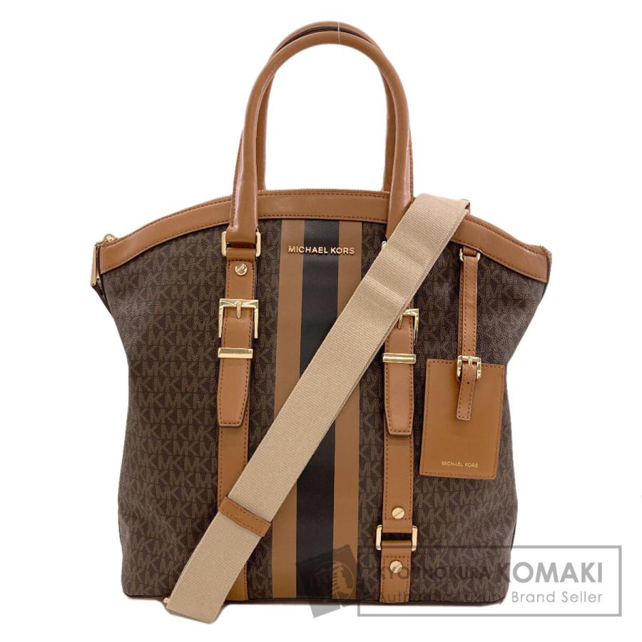 Michael Kors マイケルコース MKシグネチャー トートバッグ PVC