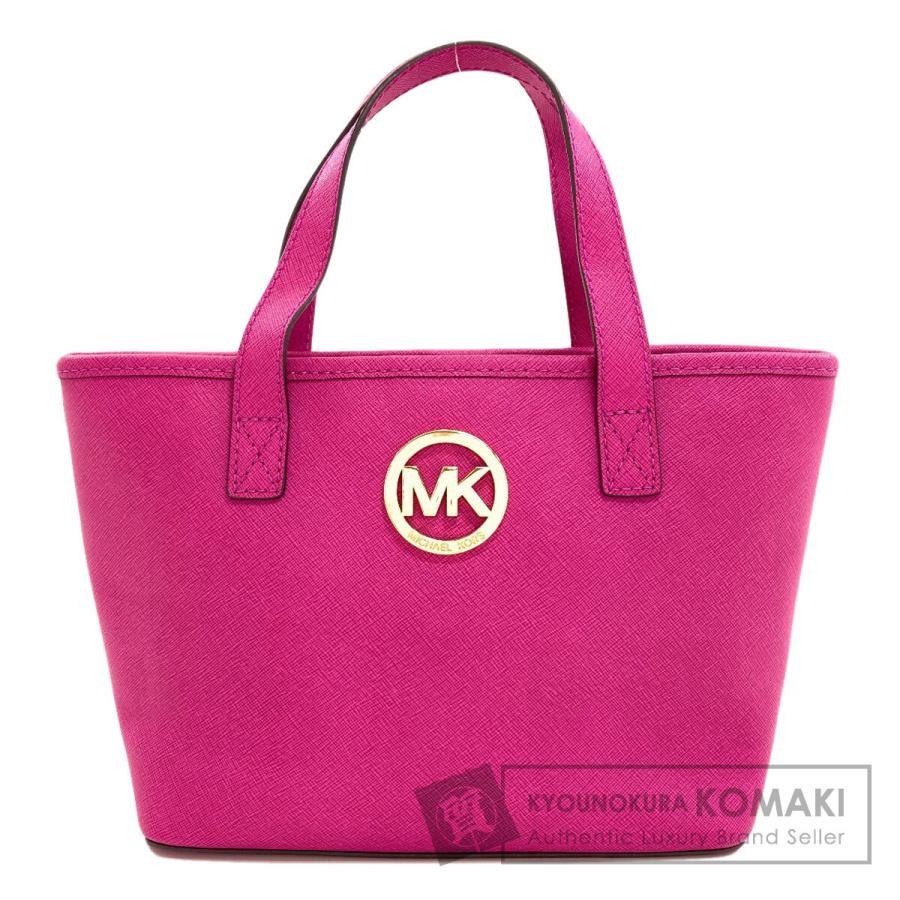 MICHAEL KORS MKロゴハンドバッグ 【お値下げ可能】 MICHAEL KORS（マイケルコース） ロゴ金具 ハンドバッグ PVC