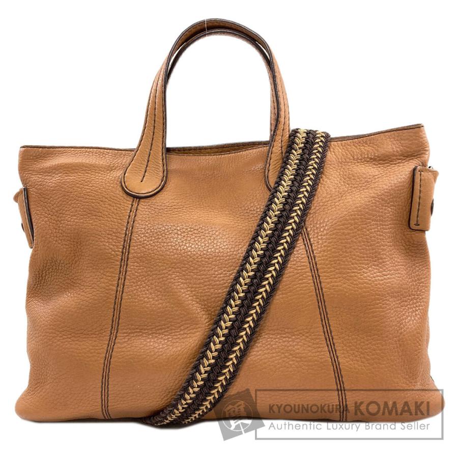 TODS トッズ 2WAY ハンドバッグ レザー レディース 中古 : ブランド京 