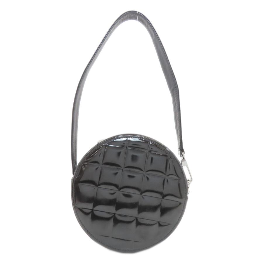 CHANEL シャネル ココマーク シルバー金具 ショルダーバッグ エナメル 